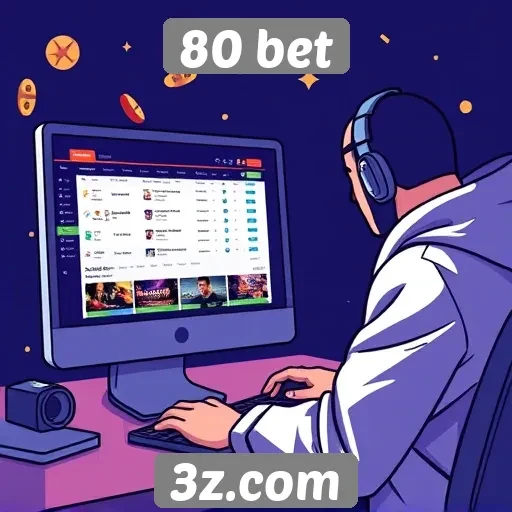 Interface e experiência do usuário no 80 bet